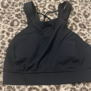Lululemon padded high neck sports bra